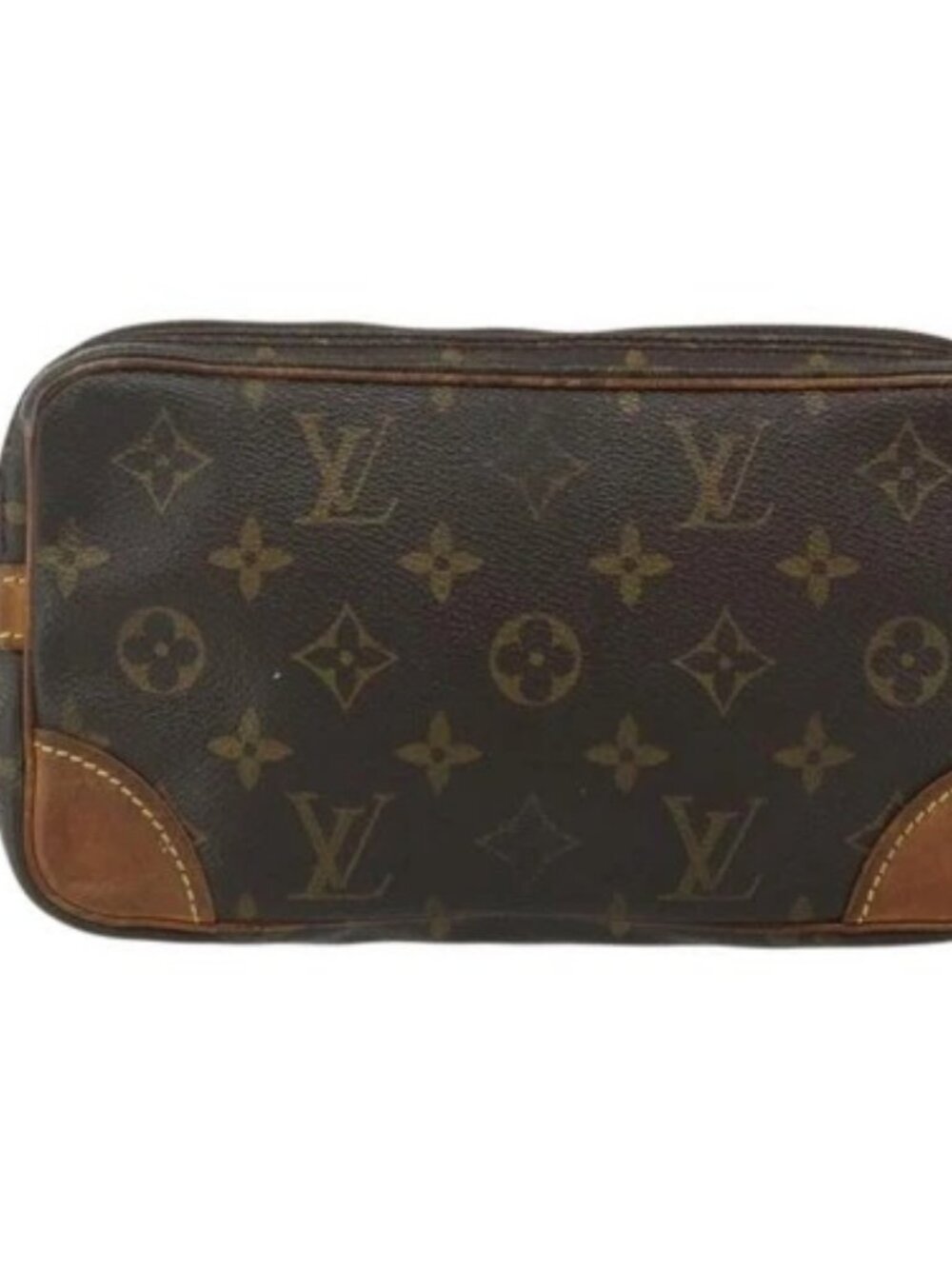 LOUIS VUITTON Monogram Marly Dragonne PM Clutch Bag M51827 LV Auth ka3981 - Picture 12 of 16